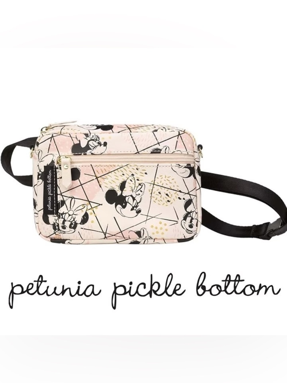 Petunia Pickle Bottom Disney’s Shimmer Minnie Adventurer Belt Bag